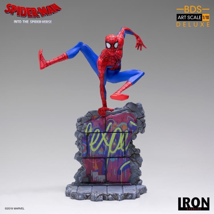 Spider-Man: Into the Spider-Verse Battle Diorama Series Peter B. Parker 1/10 Art Scale Limited Edition Statue Gallery Image 5
