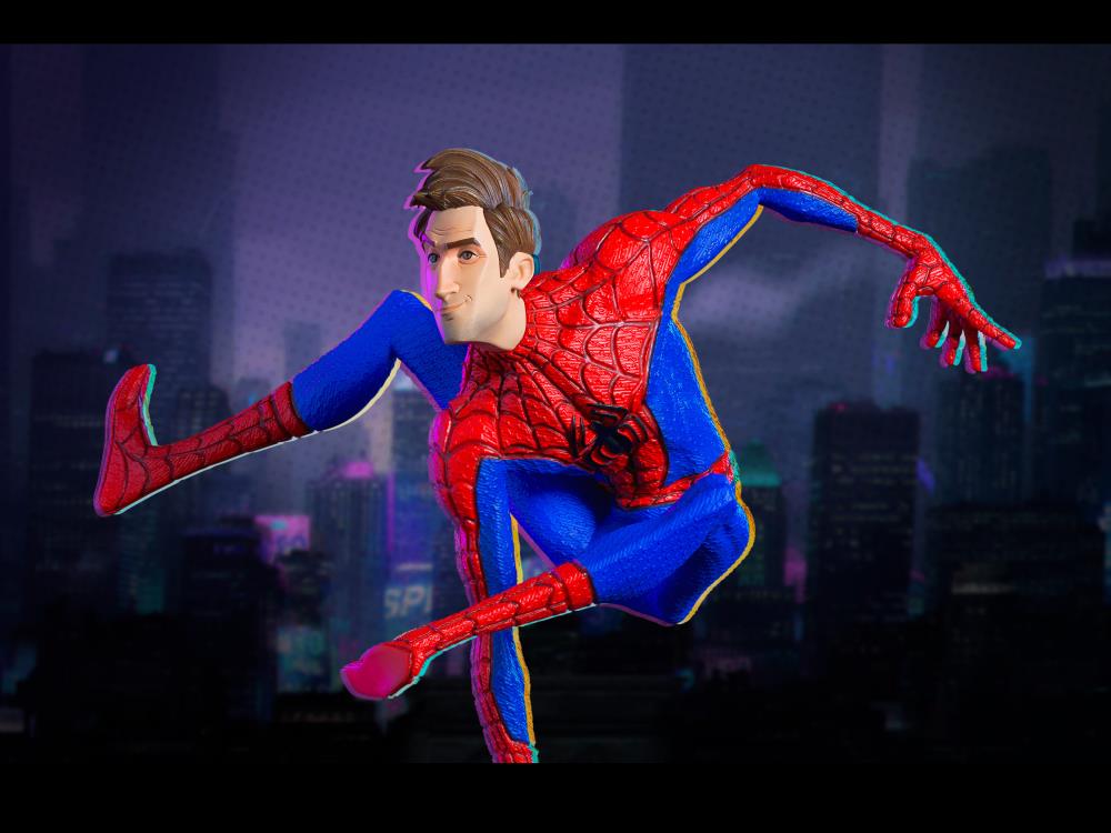 Spider-Man: Into the Spider-Verse Battle Diorama Series Peter B. Parker 1/10 Art Scale Limited Edition Statue Gallery Image 14