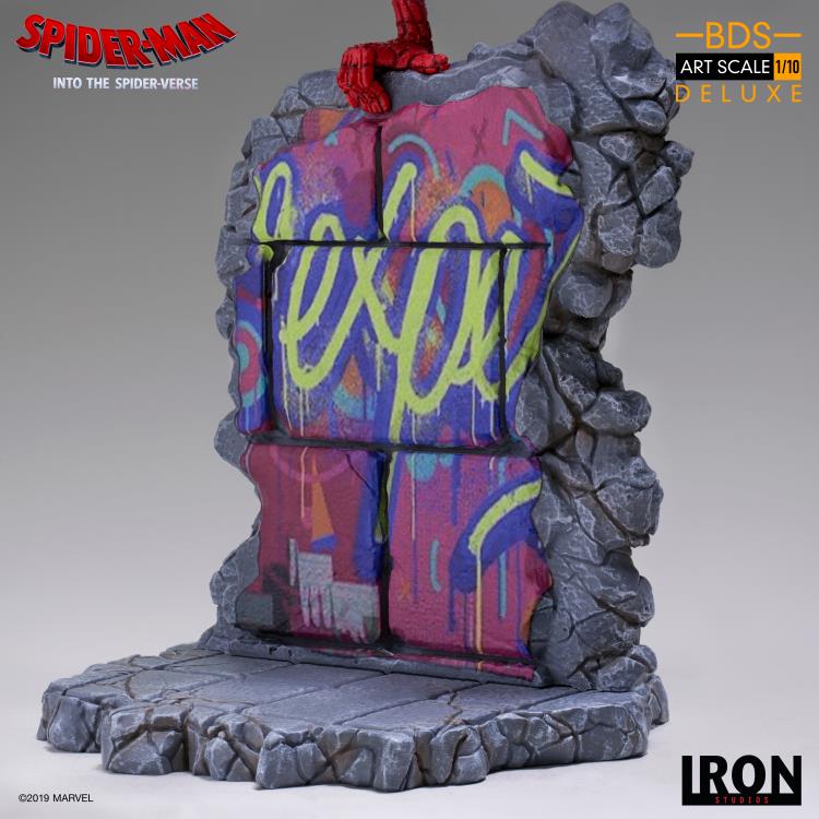 Spider-Man: Into the Spider-Verse Battle Diorama Series Peter B. Parker 1/10 Art Scale Limited Edition Statue Gallery Image 11