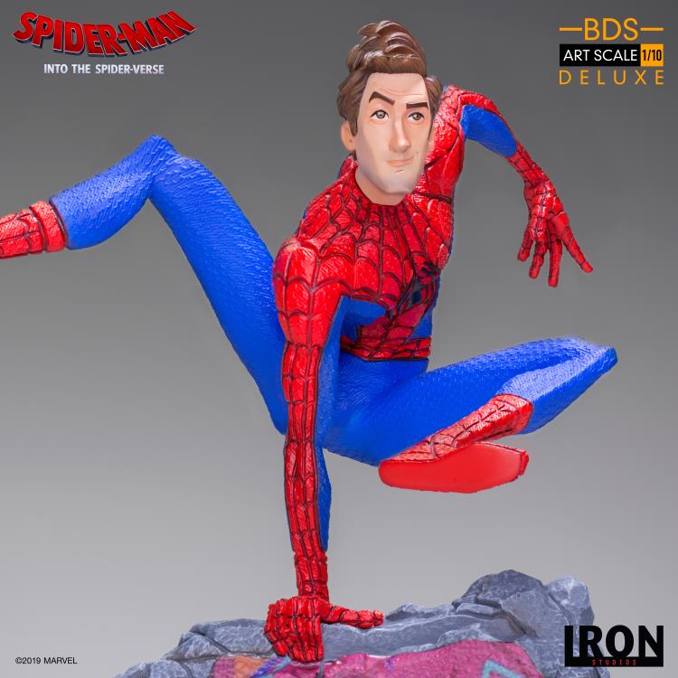 Spider-Man: Into the Spider-Verse Battle Diorama Series Peter B. Parker 1/10 Art Scale Limited Edition Statue Gallery Image 13