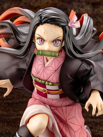 Demon Slayer: Kimetsu no Yaiba ArtFX J Nezuko Kamado Figure Gallery Image 2