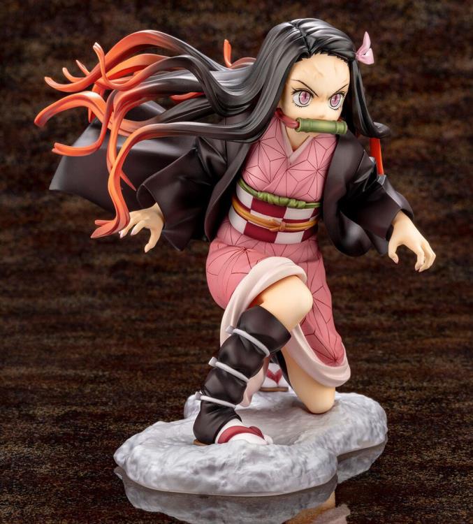 Demon Slayer: Kimetsu no Yaiba ArtFX J Nezuko Kamado Figure Gallery Image 6