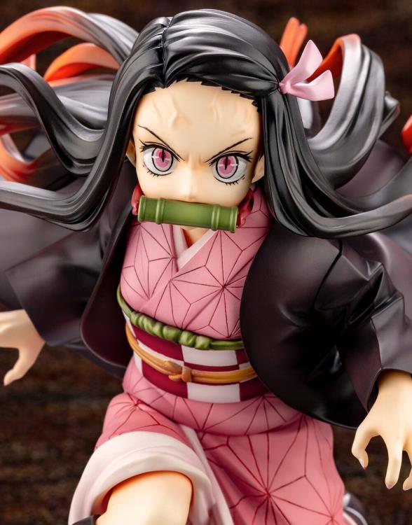 Demon Slayer: Kimetsu no Yaiba ArtFX J Nezuko Kamado Figure Gallery Image 9