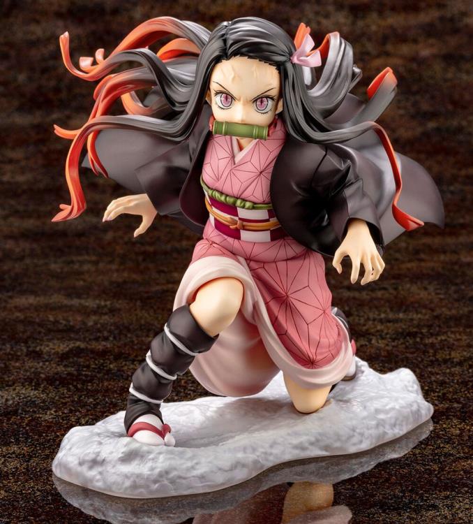 Demon Slayer: Kimetsu no Yaiba ArtFX J Nezuko Kamado Figure Gallery Image 3