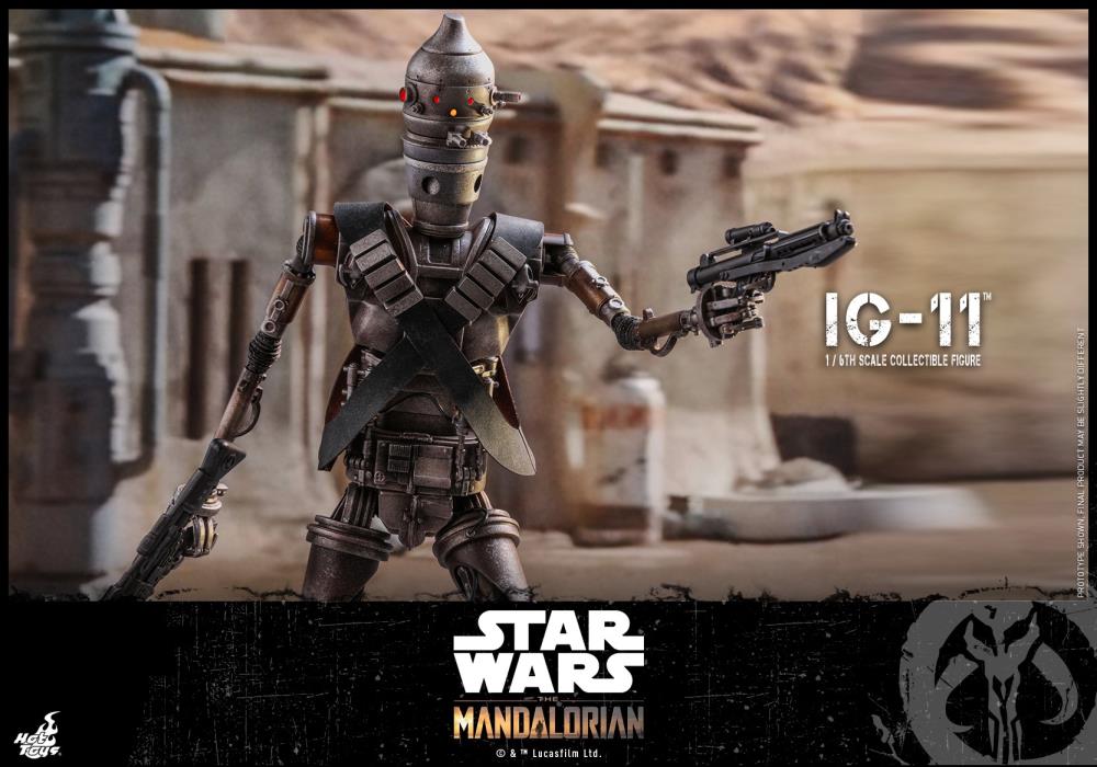 The Mandalorian TMS008 IG-11 1/6 Scale Collectible Figure Gallery Image 14