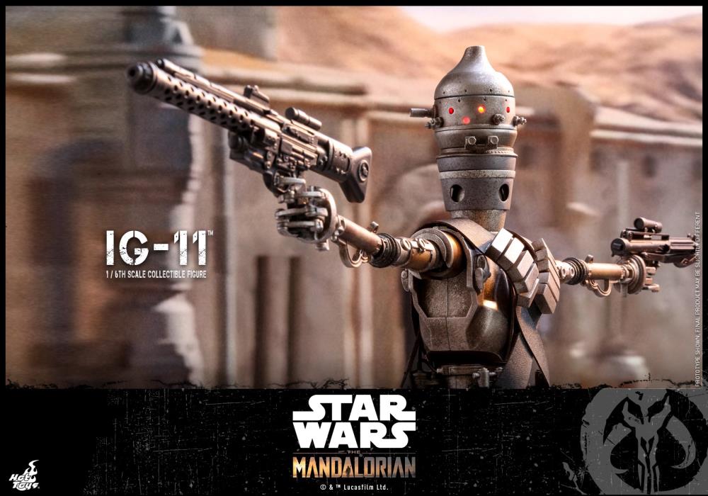 The Mandalorian TMS008 IG-11 1/6 Scale Collectible Figure Gallery Image 17