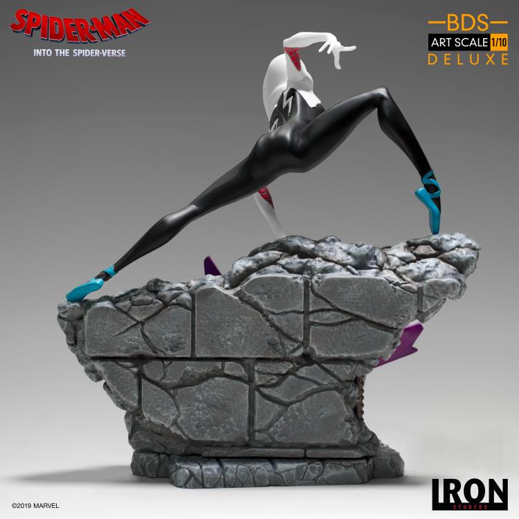 Spider-Man: Into the Spider-Verse Battle Diorama Series Spider-Gwen 1/10 Art Scale Limited Edition Statue Gallery Image 8
