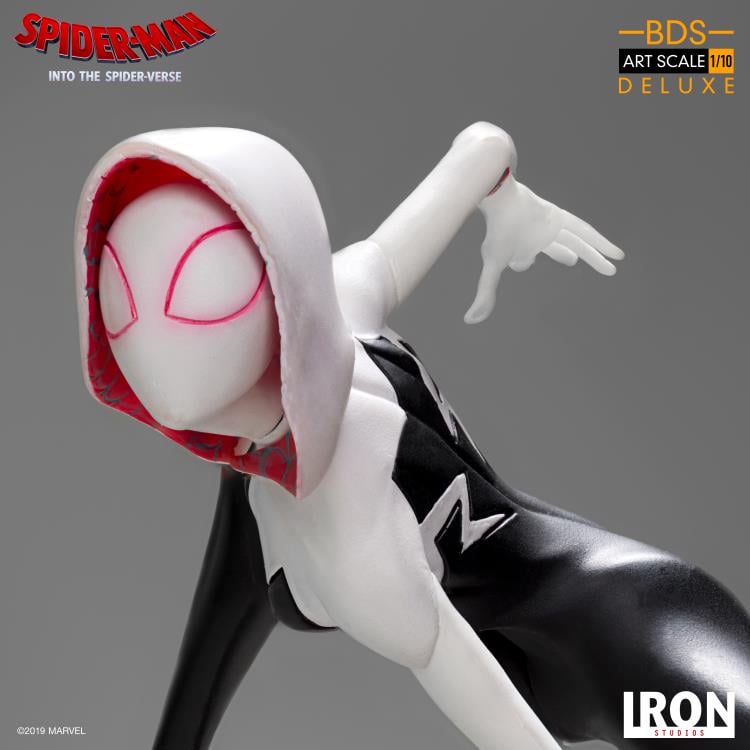 Spider-Man: Into the Spider-Verse Battle Diorama Series Spider-Gwen 1/10 Art Scale Limited Edition Statue Gallery Image 15