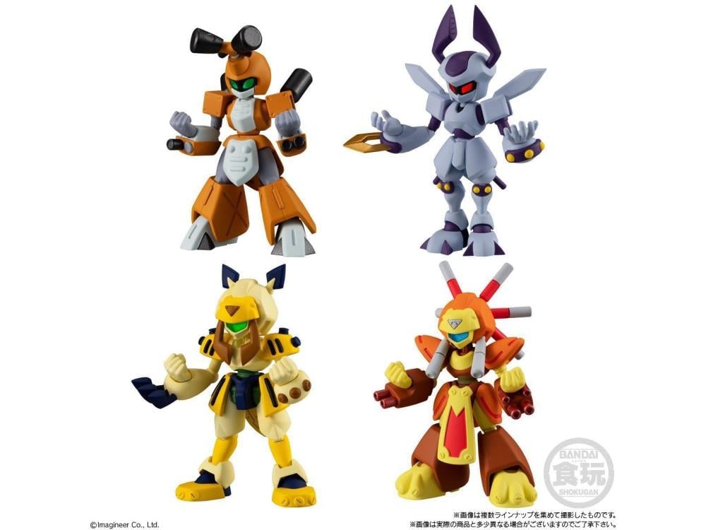 MR06 - メダロット コレクション フィギュア 4個セット Medabots Medabots Perfect Collection Box of 6 Exclusive Figures