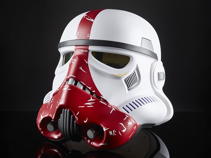 Star Wars: The Black Series Incinerator Stormtrooper 1:1 Scale Wearable Helmet (Electronic) Gallery Image 1
