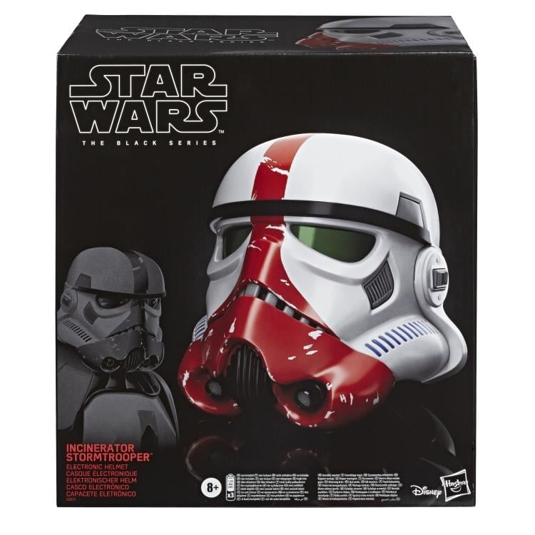 Star Wars: The Black Series Incinerator Stormtrooper 1:1 Scale Wearable Helmet (Electronic) Gallery Image 10