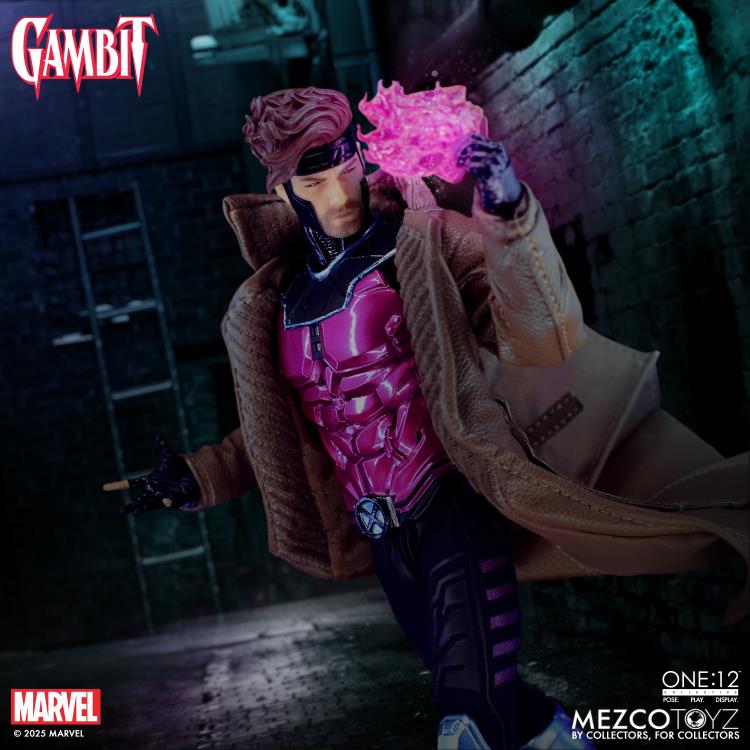 Mezco One:12 Gambit | Marvel Gambit Action Figure
