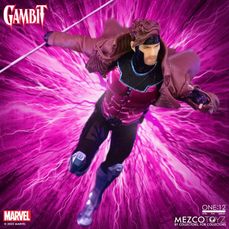 Marvel One:12 Collective Gambit Action Figure Gallery Image 3