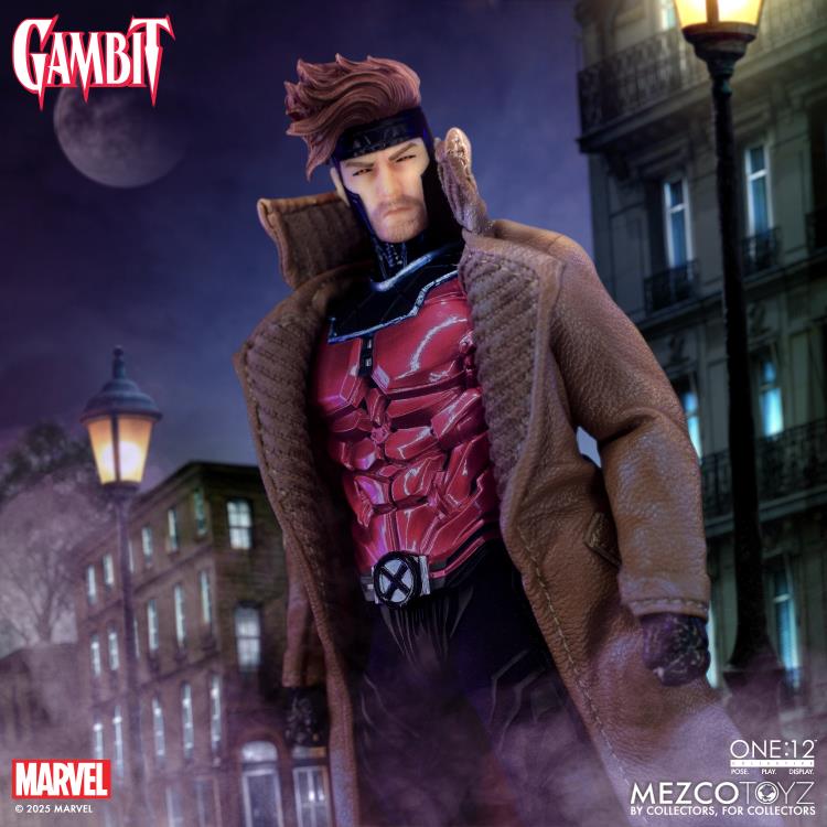Marvel One:12 Collective Gambit Action Figure Gallery Image 4