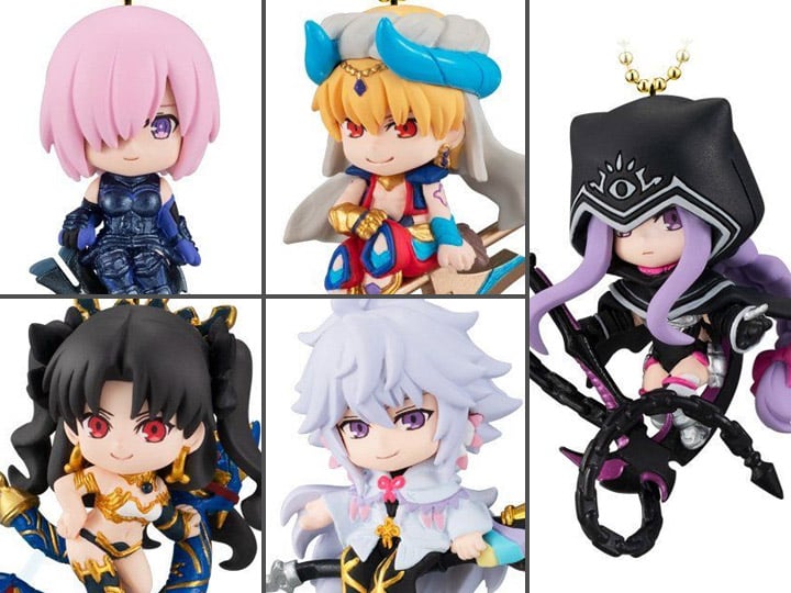 Fate/Grand Order Twinkle Dolly Vol.1 Box of 8 Keychains Gallery Image 1