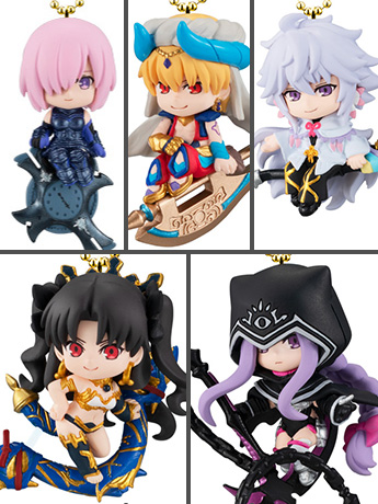 Fate/Grand Order Twinkle Dolly Vol.1 Box of 8 Keychains Gallery Image 2