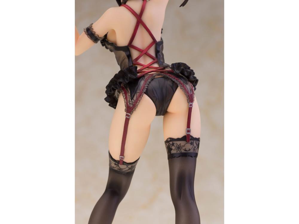 Date A Live Kurumi Tokisaki (Black Lingerie Ver.) 1/7 Scale Figure Gallery Image 8