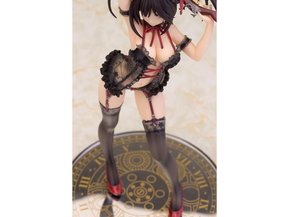 Date A Live Kurumi Tokisaki (Black Lingerie Ver.) 1/7 Scale Figure Gallery Image 5