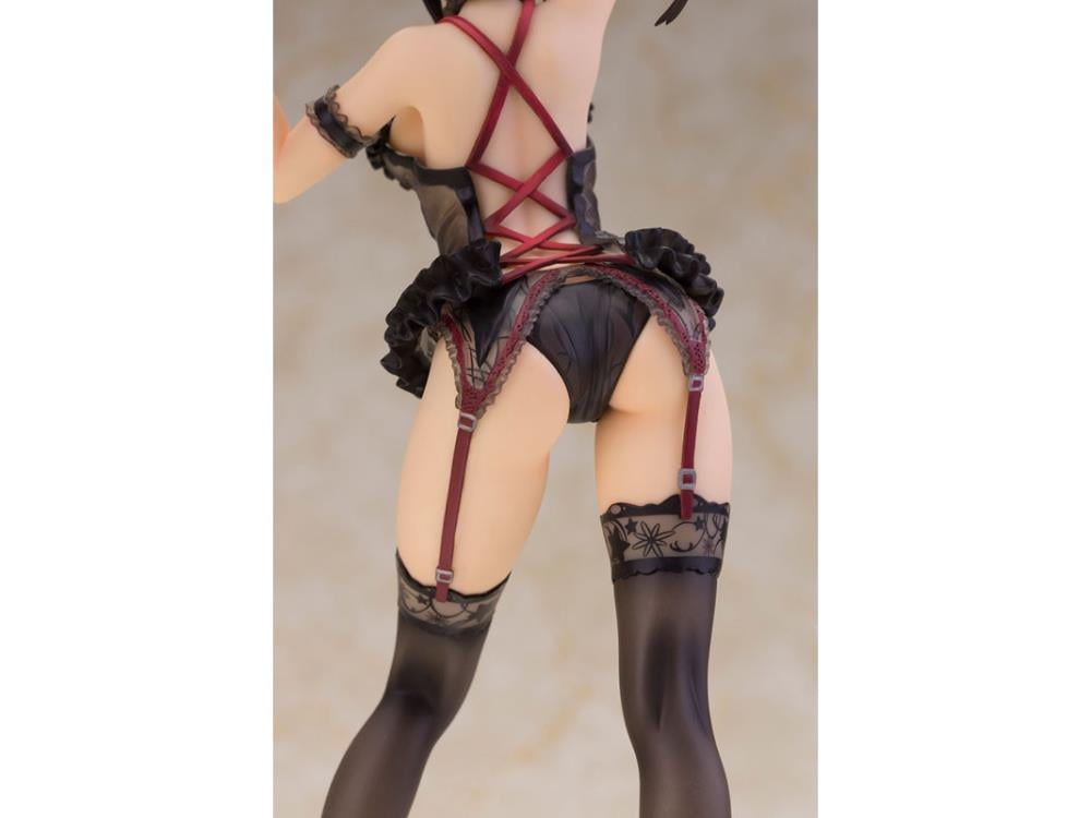 Date A Live Kurumi Tokisaki (Black Lingerie Ver.) 1/7 Scale Limited Edition Figure Gallery Image 8