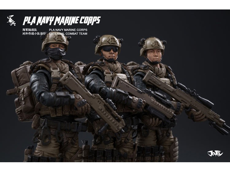PLA Navy Marine Corps External Combat Team 1/18 Scale Set Gallery Image 7