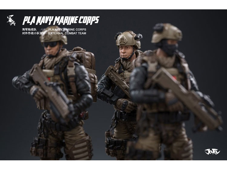 PLA Navy Marine Corps External Combat Team 1/18 Scale Set Gallery Image 6