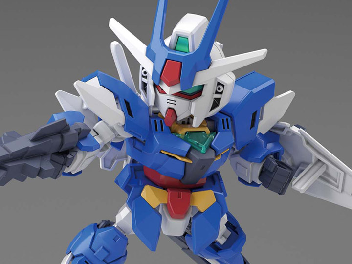 Gundam Build Divers Re:RISE SDCS #15 Earthree Gundam Model Kit Gallery Image 1