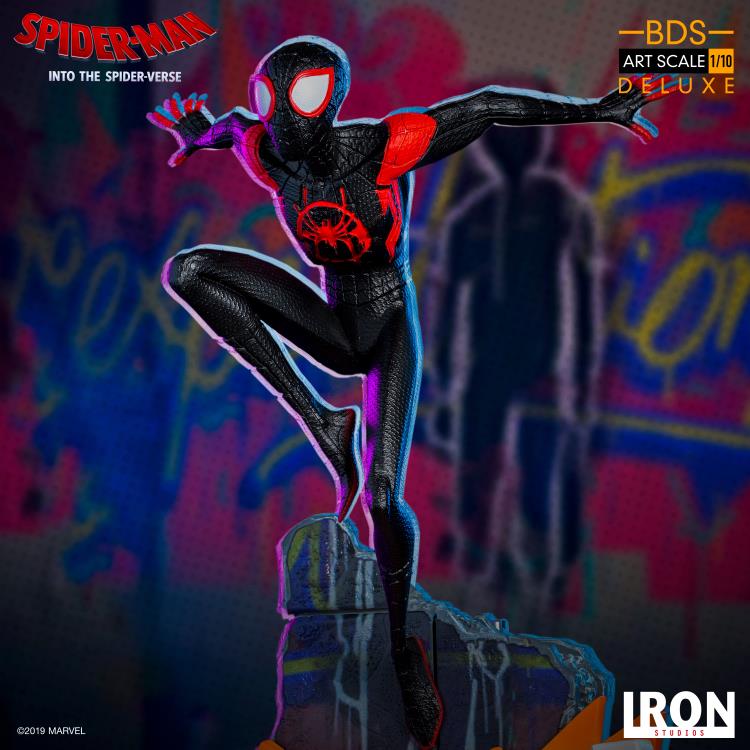 Spider-Man: Into the Spider-Verse Battle Diorama Series Miles Morales 1/10 Art Scale Limited Edition Statue Gallery Image 18