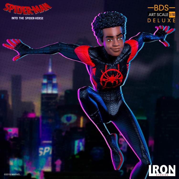 Spider-Man: Into the Spider-Verse Battle Diorama Series Miles Morales 1/10 Art Scale Limited Edition Statue Gallery Image 16