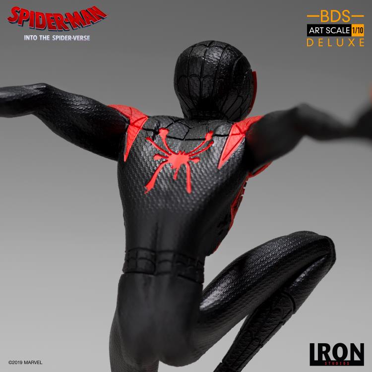 Spider-Man: Into the Spider-Verse Battle Diorama Series Miles Morales 1/10 Art Scale Limited Edition Statue Gallery Image 11