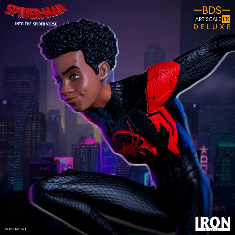 Spider-Man: Into the Spider-Verse Battle Diorama Series Miles Morales 1/10 Art Scale Limited Edition Statue Gallery Image 17