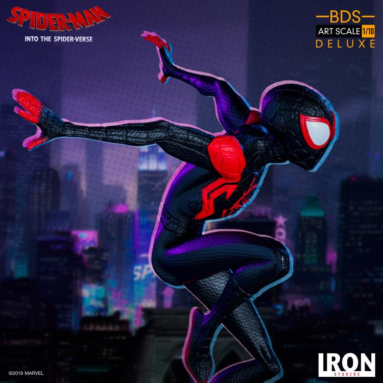 Spider-Man: Into the Spider-Verse Battle Diorama Series Miles Morales 1/10 Art Scale Limited Edition Statue Gallery Image 15