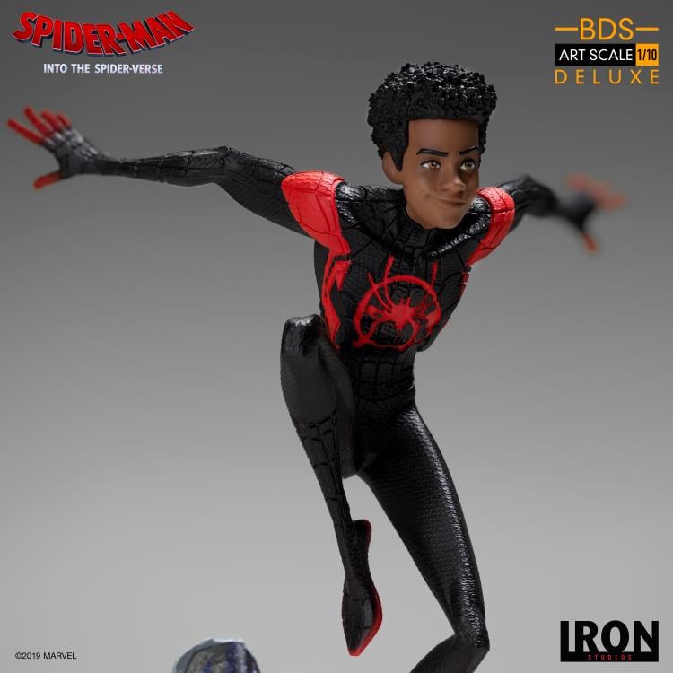 Spider-Man: Into the Spider-Verse Battle Diorama Series Miles Morales 1/10 Art Scale Limited Edition Statue Gallery Image 13