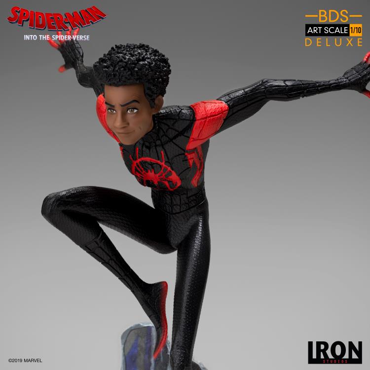 Spider-Man: Into the Spider-Verse Battle Diorama Series Miles Morales 1/10 Art Scale Limited Edition Statue Gallery Image 9