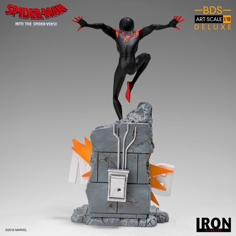 Spider-Man: Into the Spider-Verse Battle Diorama Series Miles Morales 1/10 Art Scale Limited Edition Statue Gallery Image 7