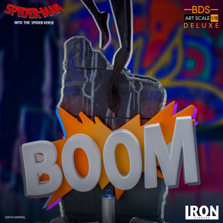 Spider-Man: Into the Spider-Verse Battle Diorama Series Miles Morales 1/10 Art Scale Limited Edition Statue Gallery Image 19