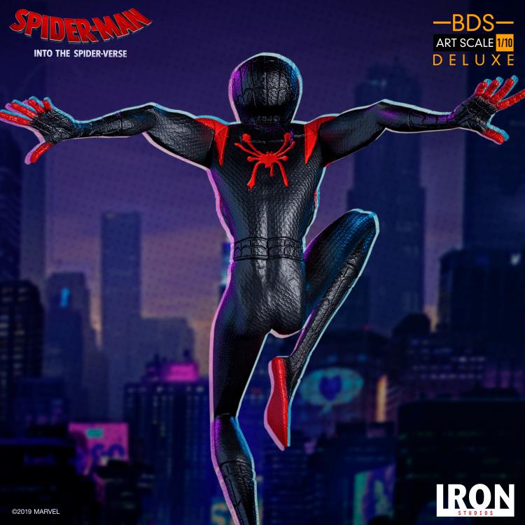 Spider-Man: Into the Spider-Verse Battle Diorama Series Miles Morales 1/10 Art Scale Limited Edition Statue Gallery Image 14