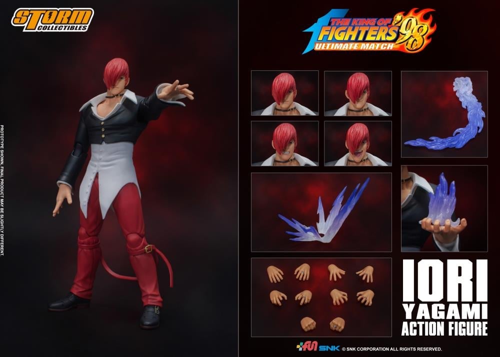 The King of Fighters '98 Iori Yagami 1/12 Scale Figure Gallery Image 18