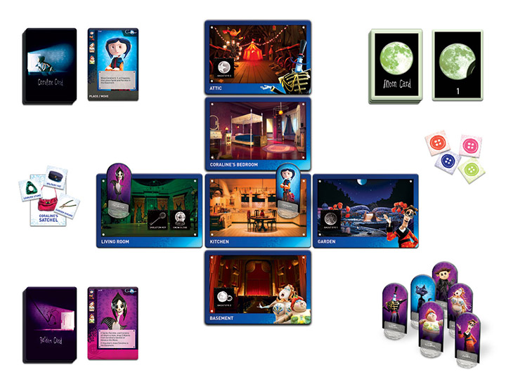 Coraline Beware the Other Mother Card Game Gallery Image 1