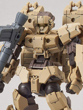 30 Minutes Missions #19 eEXM-17 (Alto Ground Type Brown) Model Kit Gallery Image 2