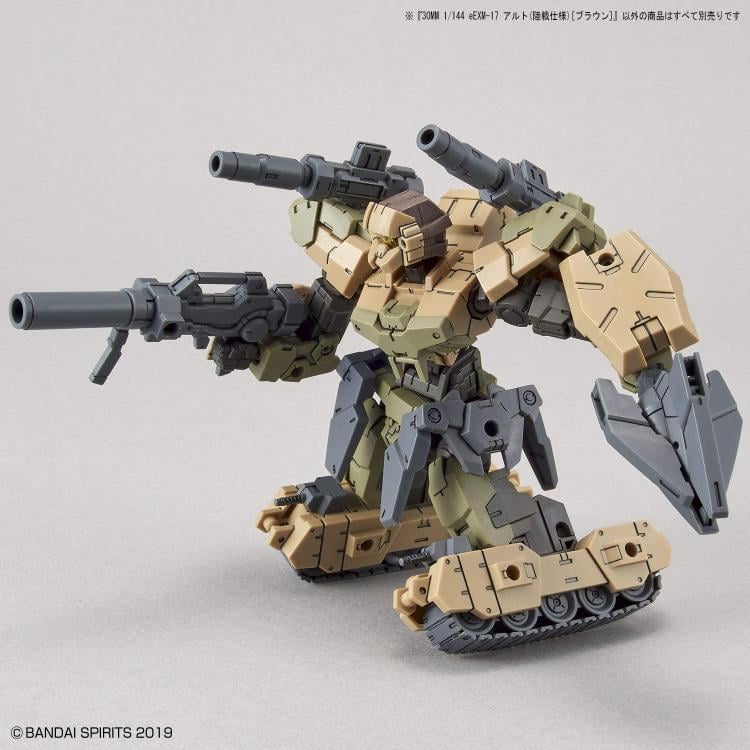 30 Minutes Missions #19 eEXM-17 (Alto Ground Type Brown) Model Kit Gallery Image 6