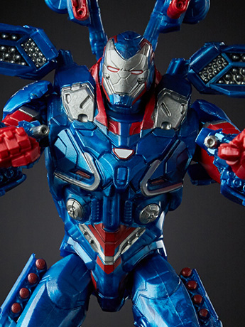 Avengers: Endgame Marvel Legends Iron Patriot (Thor BAF) Gallery Image 2