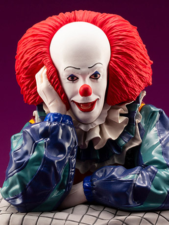 IT Dokodemo ArtFX Pennywise Statue Gallery Image 2