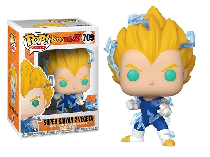 Pop! Animation: Dragon Ball Z - Super Saiyan 2 Vegeta PX Previews Exclusive Gallery Image 1