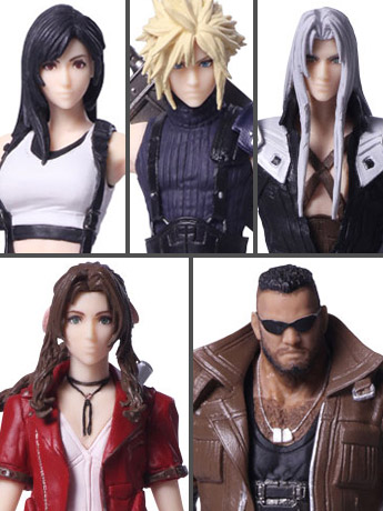 Final Fantasy VII Remake Trading Arts Box of 5 Figures Gallery Image 2
