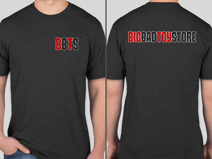 BigBadToyStore Logo T-Shirt (Black Frost) Gallery Image 1