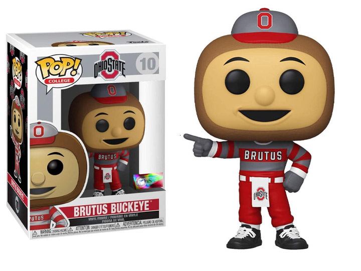 Ohio State University Pop! College #10 Brutus Buckeye Gallery Image 1