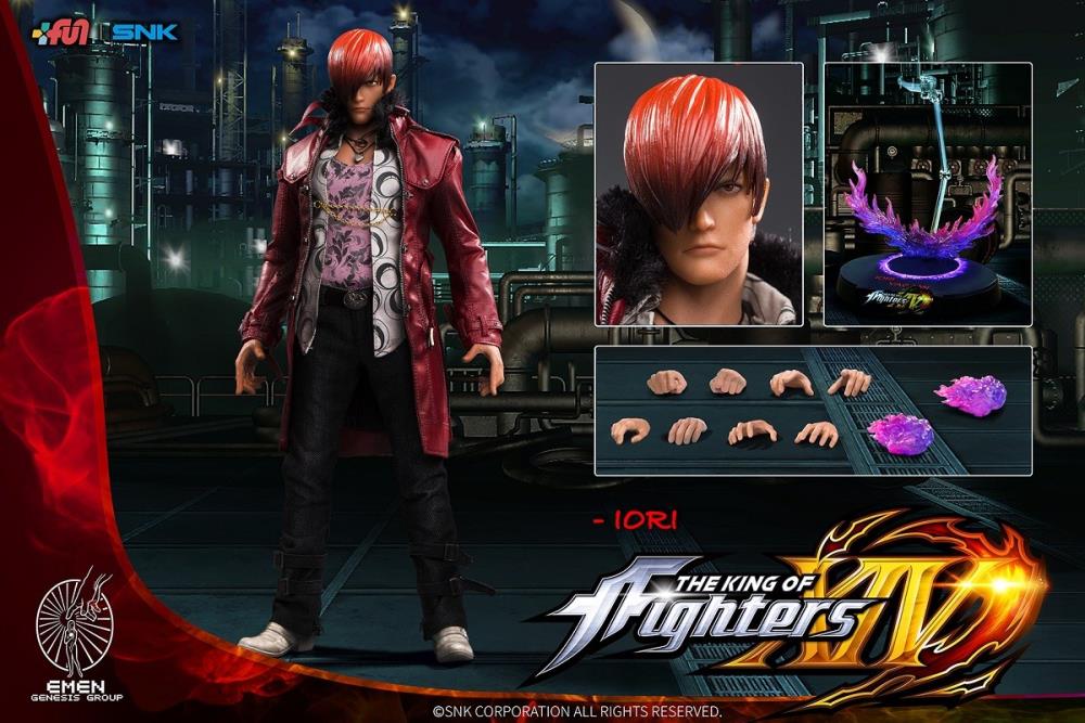 The King of Fighters XIV Iori Yagami 1/6 Scale Figure Gallery Image 10