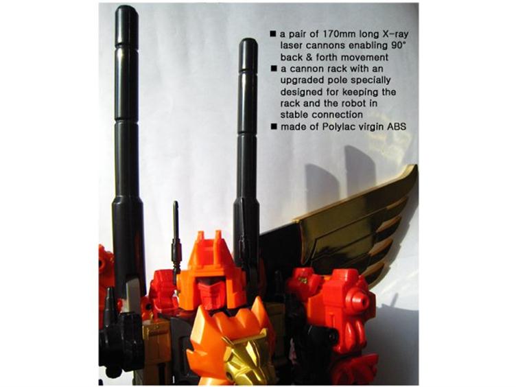 CDMW-18 The King's Power Parts Custom X-Ray Laser Cannons Gallery Image 1
