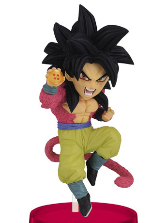 Dragon Ball Z: Dokkan Battle World Collectable Figure 5th Anniversary SS4 Goku Gallery Image 2