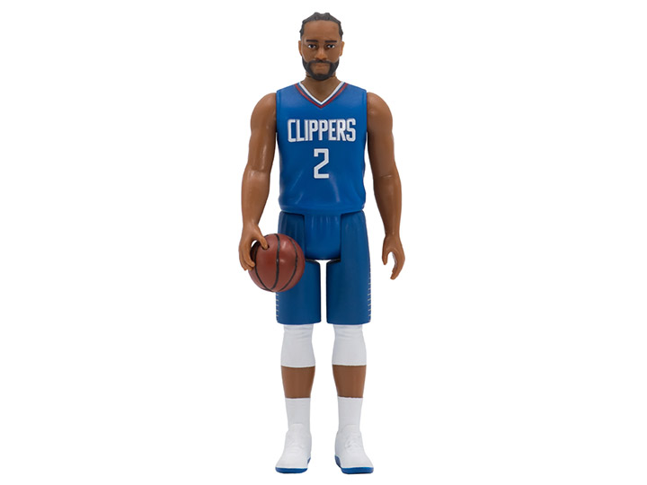 NBA Basketball Superstars ReAction Kawhi Leonard (Los Angeles Clippers) Figure Gallery Image 3